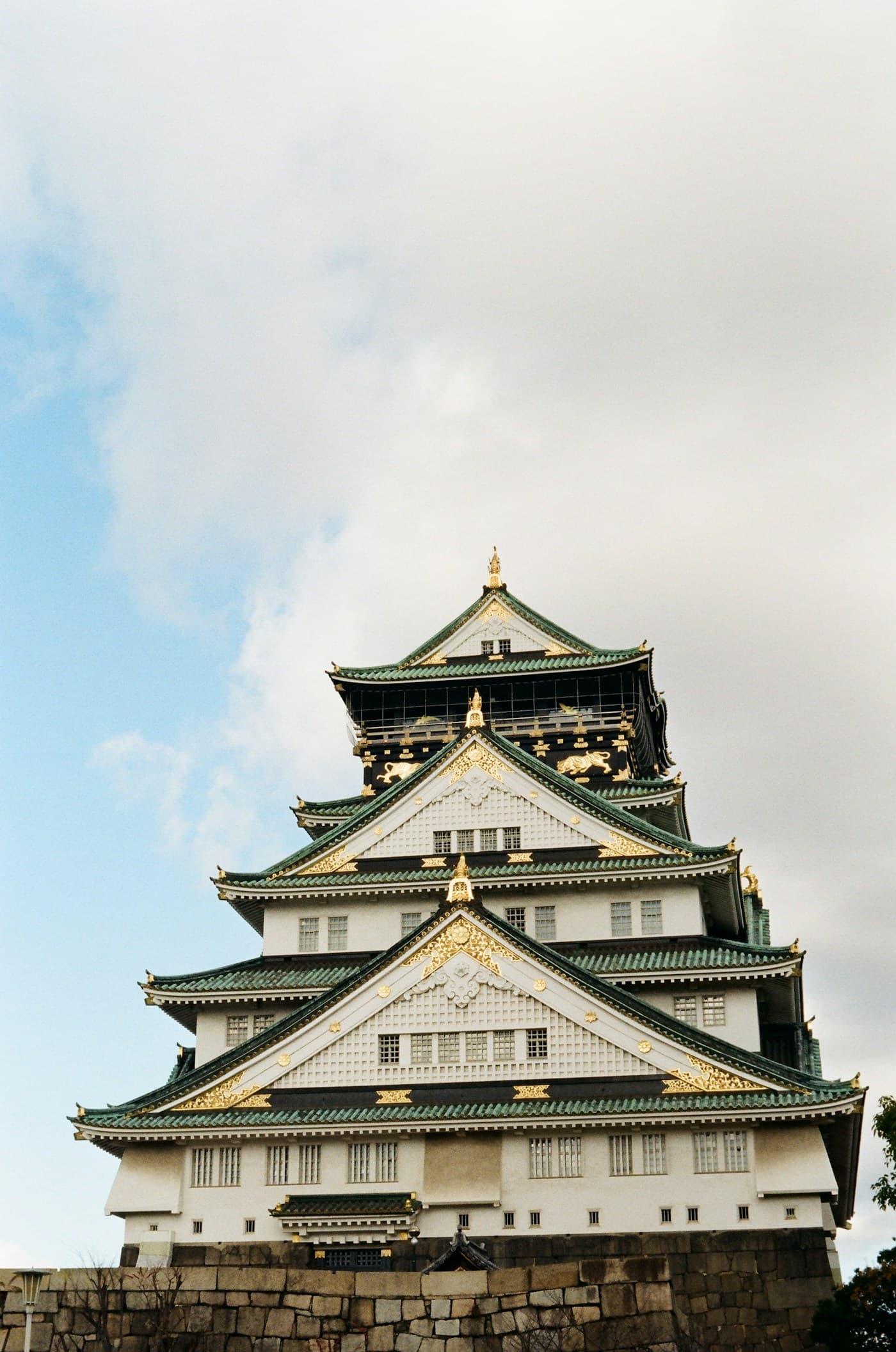 大阪城公園を望むランニングコース